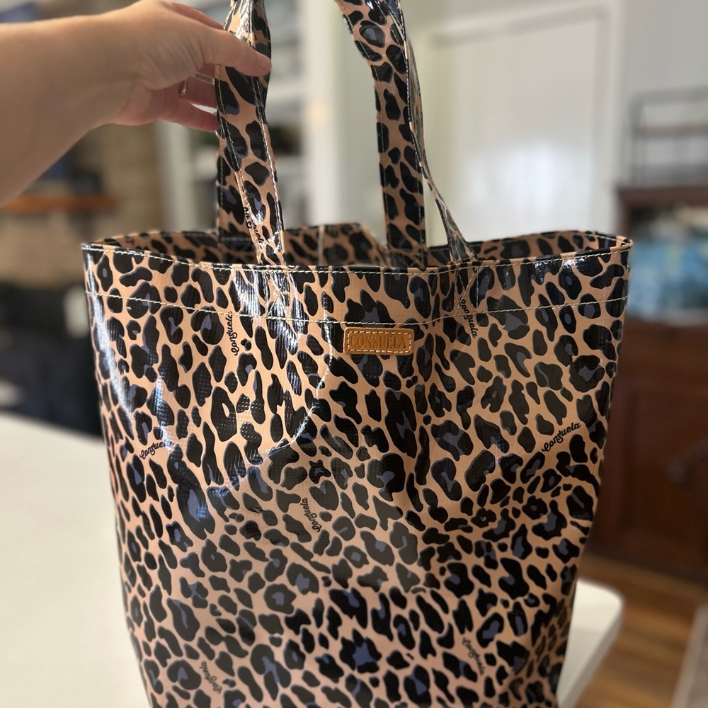 Leopard Print Tote Bag